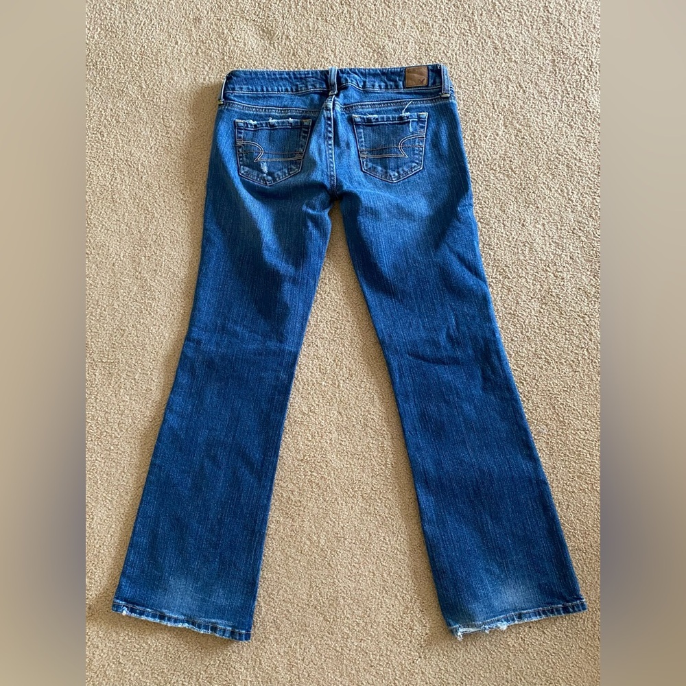 American Eagle Favorite Boyfriend Distressed Stretch Jeans - Picture 2 of 3